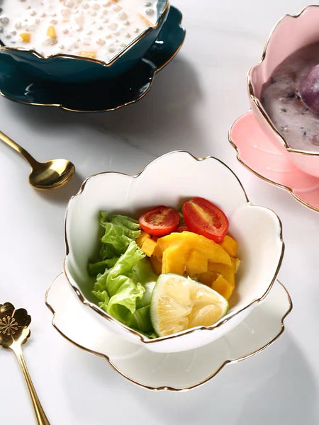 Cute Sakura Bowl And Plate