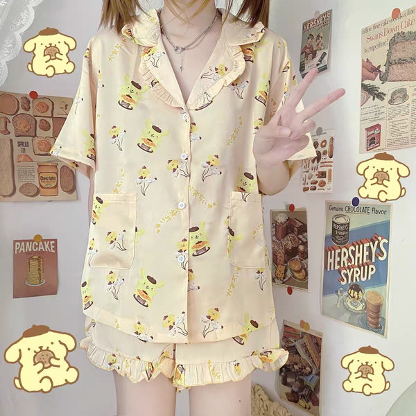Sweet Printed Pajamas