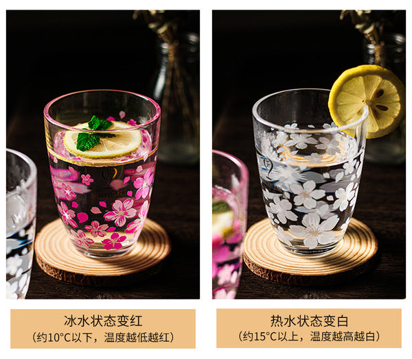 Cute Sakura Discoloration Cup