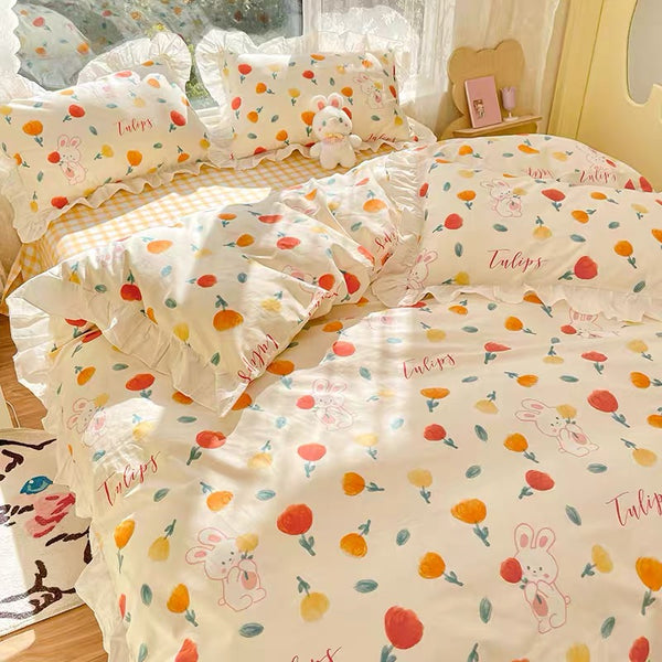Cute Rabbit Bedding Set
