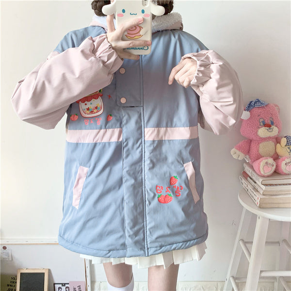 Cute Strawberry Coat