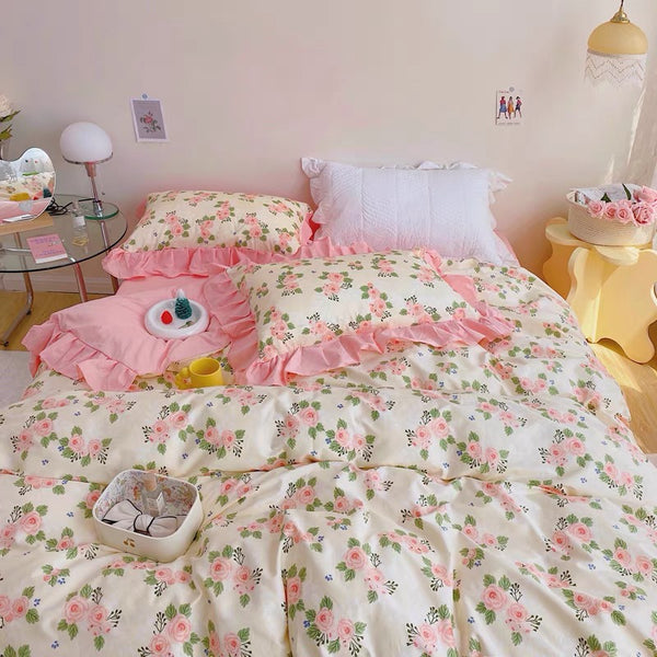 Sweet Flowers Bedding Set
