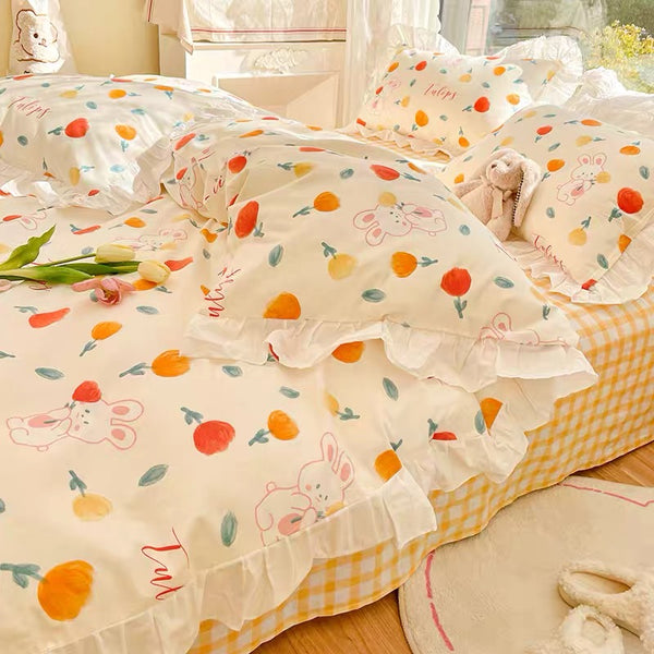 Cute Rabbit Bedding Set