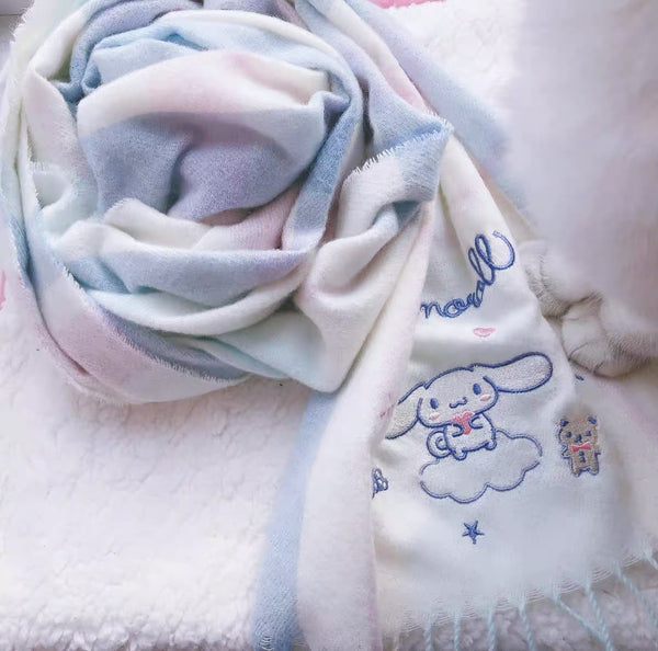 Kawaii Cartoon Scarf