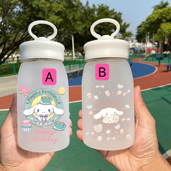 Cartoon Printed Drinking Bottle