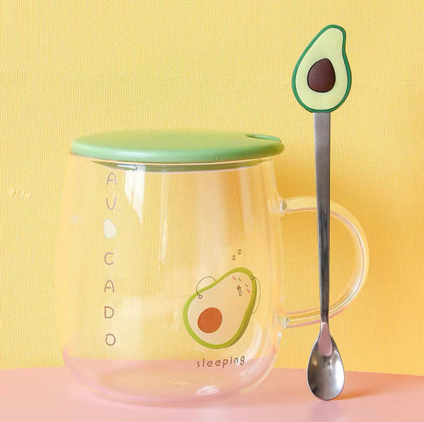 Kawaii Avocado Cup