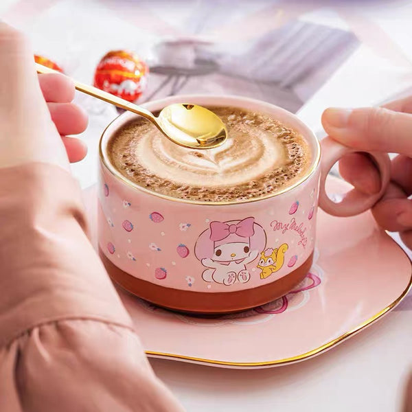 Sweet Cartoon Mug Set