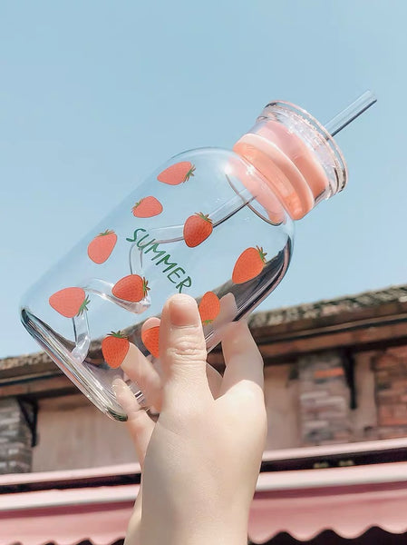 Cute Fruits Drinking Bottle