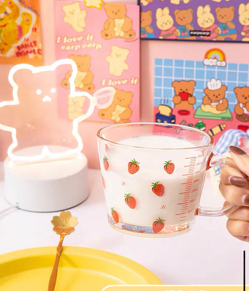 Cute Strawberry Cup