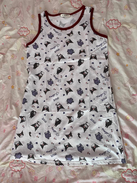 Cute Printed Nightdress