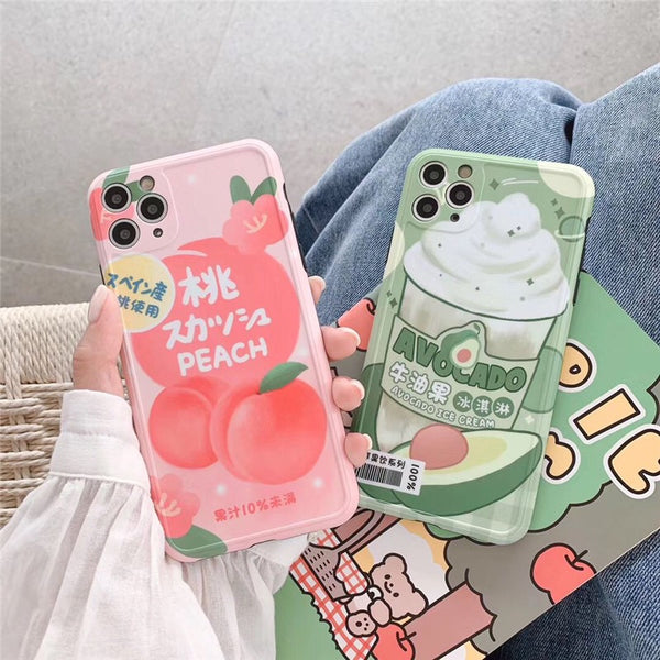 Fruit Phone Case For Iphone7/7P/8/8plus/X/XS/XR/XSmax/11/11pro/11proMAX/SE