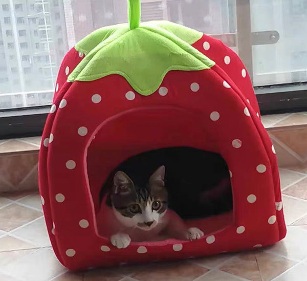 Sweet Strawberry Pet Nest