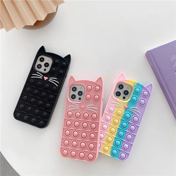 Cat Phone Case For Iphone7/7P/8/8plus/X/XS/XR/Xs max/11/11Pro/11proMax/12/12proMax/12pro