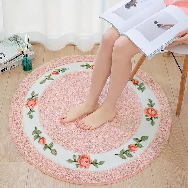 Cute Flower Floor Mat