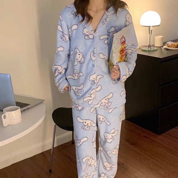 Kawaii Printed Pajamas