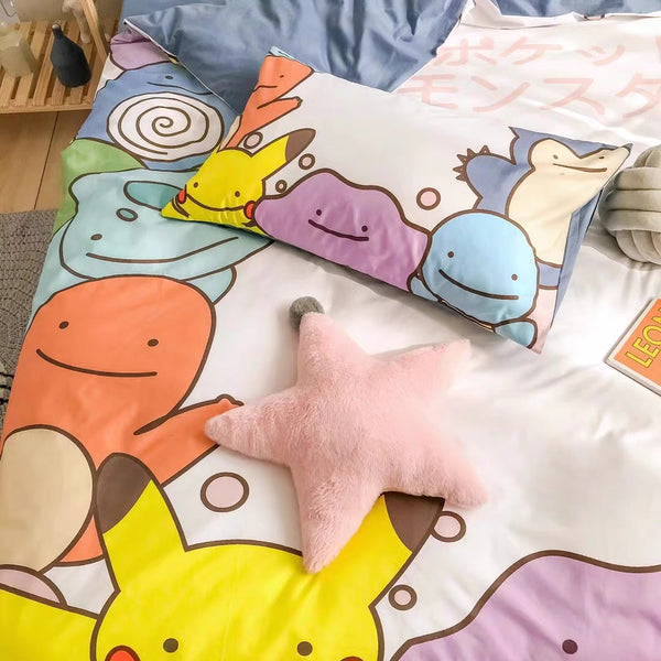 Cute Anime Bedding Set