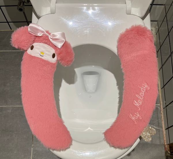 Kawaii Cartoon Closestool Mat