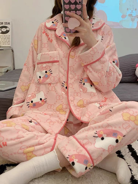 Soft Kitty Pajamas