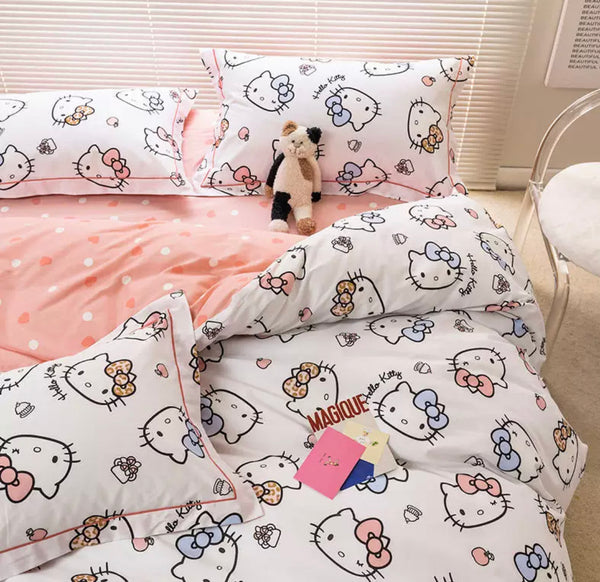 Sweet Kitty Bedding Set