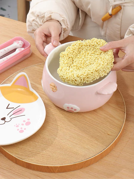 Kawaii Cat Bowl