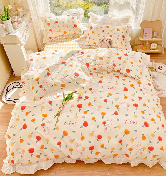 Cute Rabbit Bedding Set