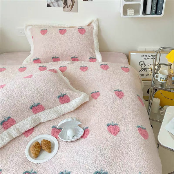 Soft Peaches Bedding Set
