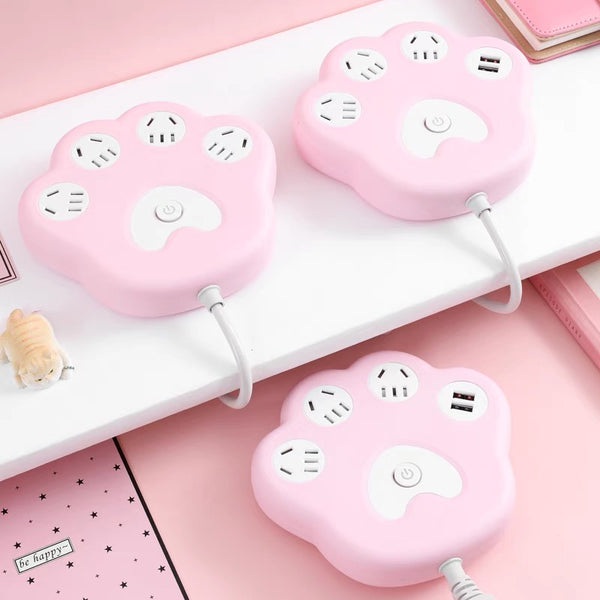 Kawaii Paw Power Strip