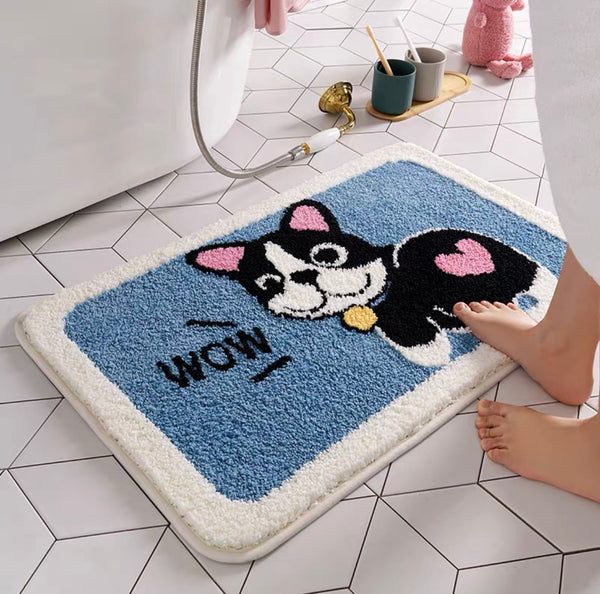 Cute Dog Floor Mat