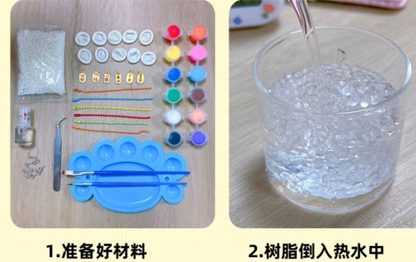 Cute Resin DIY Material Package