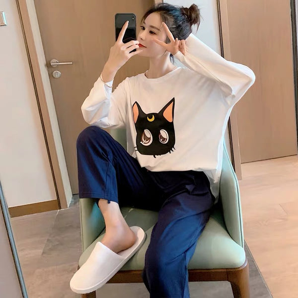 Kawaii Luna Pajamas
