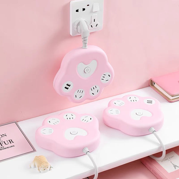 Kawaii Paw Power Strip
