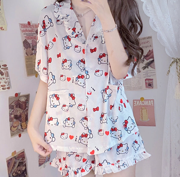 Sweet Printed Pajamas