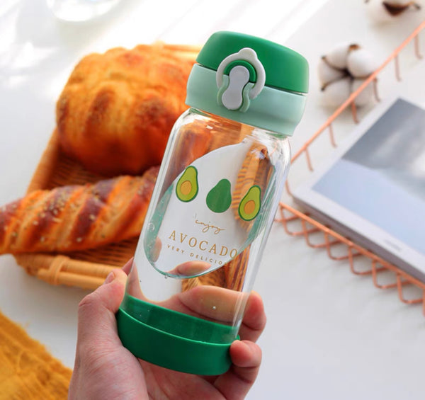 Cute Avocado Drinking Bottle