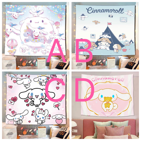 Cute Bunny Bedside Cloth
