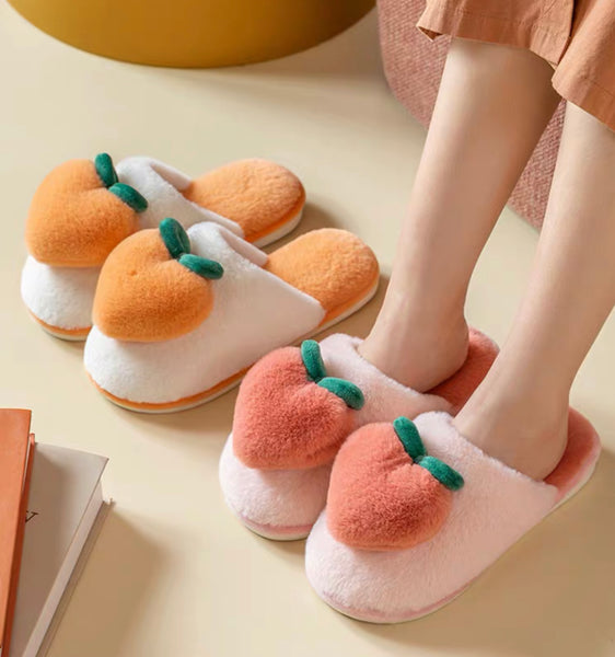 Sweet Peach Slippers