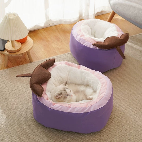 Kawaii Eggplant Nest