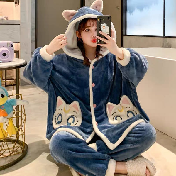 Moon Cat Pajamas