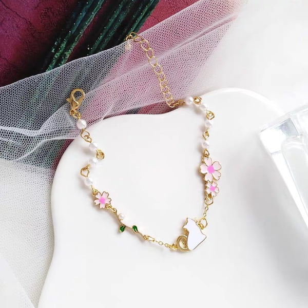 Kawaii Cat Bracelet