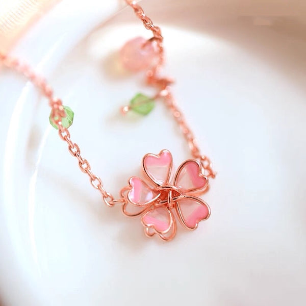 Cute Sakura Necklace