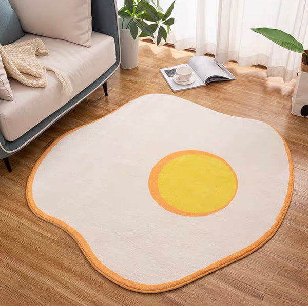 Funny Egg Floor Mat