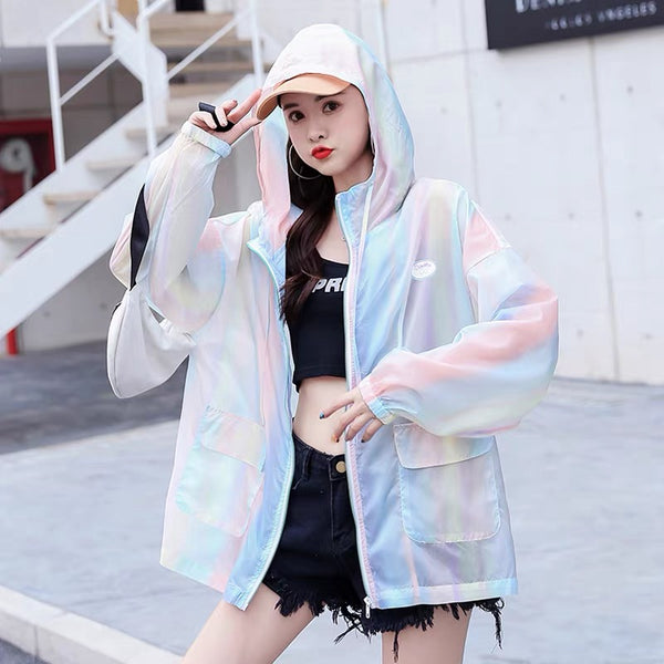 Cute Rainbow Skin Bomber