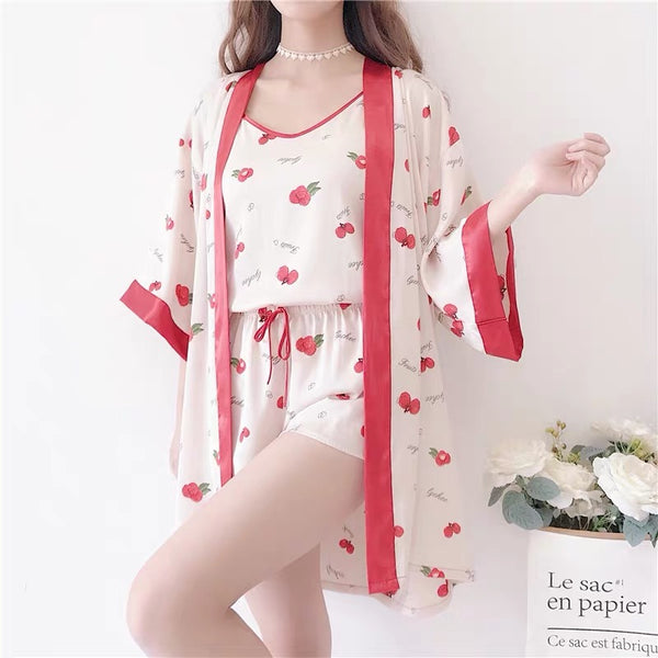 Cute Fruits Three Piece Suit