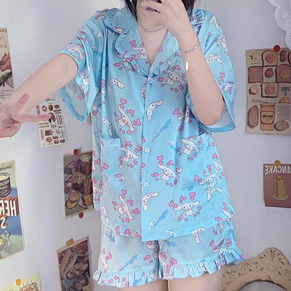 Sweet Printed Pajamas