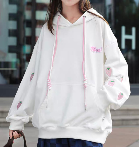 Cute Strawberry Hoodie