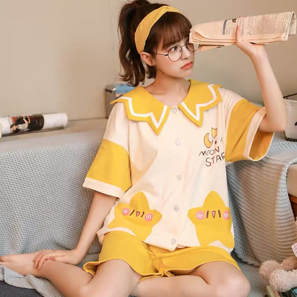Cute Moon Star Pajamas