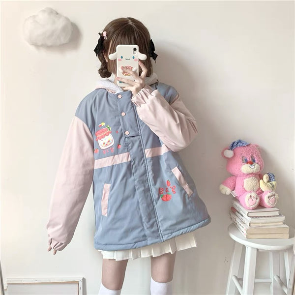 Cute Strawberry Coat