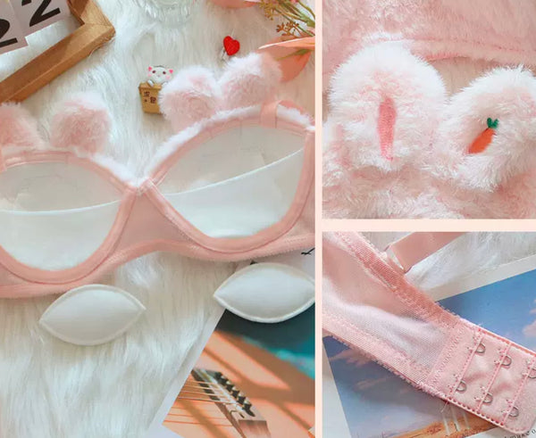 Kawaii Rabbit Underwear Set