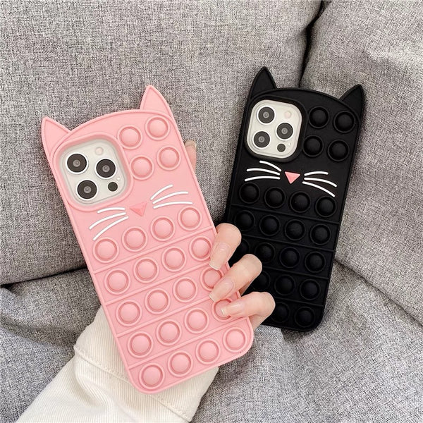 Cat Phone Case For Iphone7/7P/8/8plus/X/XS/XR/Xs max/11/11Pro/11proMax/12/12proMax/12pro