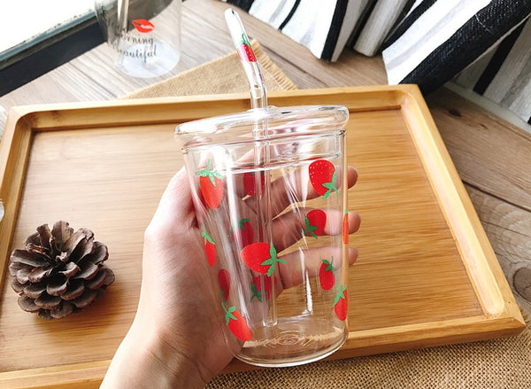 Cute Strawberry Cup