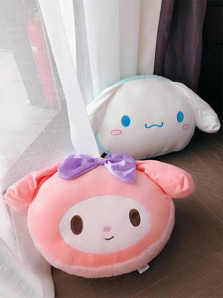 Cute Cartoon Pillow & Blanket